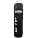 Profi Leder Boxsack schwarz 120 x 35cm gef�llt inkl. Heavy Duty Vierpunkt-Stahlkette