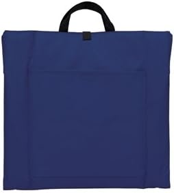 Stadium Cushion Seat Comfortable/Lightweight Cordova Canvas with Handle (All Sports: Baseball/Softball, Soccer, Football)
