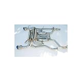 Invidia 03-08 Infiniti FX35 45 Gemini Single Layer Titanium Tip Cat-back... by Invidia