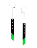 KYYOTE Victorine Earrings, Color Green