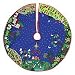 NOVICA Applique Christmas tree skirt, 'Holy Night'