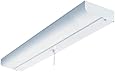 Lithonia Lighting CUC8 17 120 LP S1 M4 24-Inch 1-Light Flush Mount Fluorescent Ceiling Closet Light, White