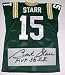Bart Starr Green Bay Packers NFL Autographed Throwback Jersey with 