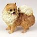 Pomeranian Red Figurine