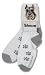 For Bare Feet Dog Breed Schnauzer Roll Down Sock