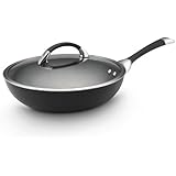 Circulon Symmetry Hard Anodized Nonstick 12-Inch Covered Essentials Pan