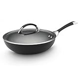 Circulon Symmetry Hard Anodized Nonstick 12-Inch Covered Essentials Pan