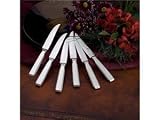 Ricci Argentieri Art Deco Steak Knife Set Set of 6