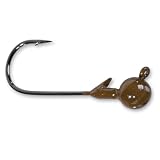 Strike King Tour Grade Shaky Head Jigs Size: 1/16 oz.; Color: Brown (14)