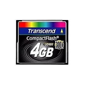 Transcend 4GB CompactFlash Card (300X)