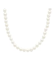 White 6-6.5mm Freshwater Cultured Pearl Strand - 20"