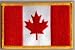 Country Flag Embroidered Patch T8 - Canada