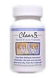 Clear 5 The Original Time Release Acne Solution Pill The FAST PERMANENT Acne Solution