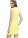 SheIn Women's Scalloped Trim Sleeveless Tank Dress