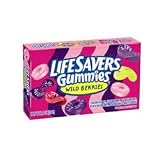LifeSavers Gummies with Wild Berry Flavor Theater Box by Wrigleys - 3.5 Oz / Box, 12 ea
