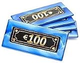5 x 100 Euro Plaques - Perlmutt-Nachbildung - Preiswert!