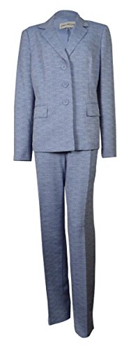 Evan Picone Women's Classic Time Woven Pant Suit