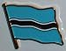 Country Flag Enamel Pin Badge - Botswana