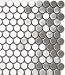 Penny Rounds Metal Mosaic Sample
