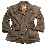 Kakadu 1J33-BRN-XL Traditional Drover Jacket XL, Brown