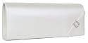 Edle Clutch Abendtasche, creme