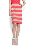 Mango Women’s Striped Pencil Skirt