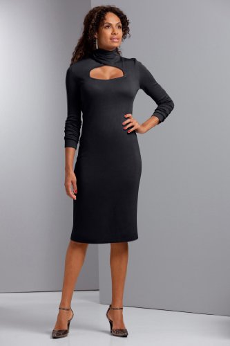 Metrostyle Cutout Sweater Dress