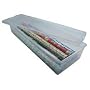 Iris Gift Wrap Storage Box - WPB-10 (Clear) (6.3" H x 33.9" W x 12"D)