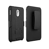 Rubberized Hard Shell Case w/ Holster and Kickstand for Samsung Galaxy S II USC - SCH-R760 with Free Screen Protector