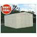DuraMax Model 00514 10x13 WoodBridge Vinyl Storage Shed with foundation