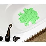 Mommys Helper Bath Mat Froggie Collection, Green, 6-48 Months