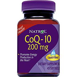 Natrol 200-mg. 45-count Co-Q10 Softgels