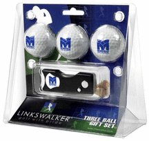 Morehead State Eagles 3 Golf Ball Gift Pack With Spring Action Tool