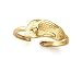 14k Flip-Flop Toe Ring - JewelryWeb