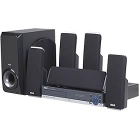 RCA RTD317 - Home theater system - 5.1 channel