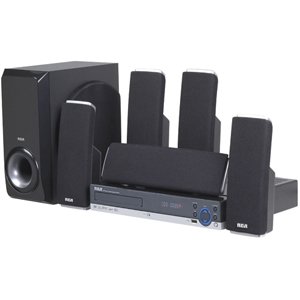 RCA RTD317W Home Theater System with 1080P Upconvert DVD