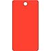 Blank Tag, 5-3/4 x 3In, Red, PK25