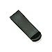 Chisel Stainless Steel Brushed Black IP-plated Money Clip 45