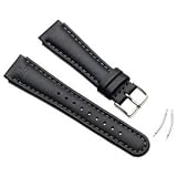 Suunto Watch Black Leather Strap Kit (Yachtsman, X-Lander, S-Lander & Metron)