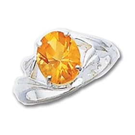 Buy Sterling Silver Citrine ring by A Great Jewelry Co.