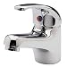 Bathroom Single Lever Basin Mono Mixer in Chrome including Clicker Waste