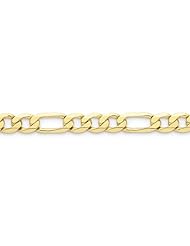 10k Yellow Gold 24in Light Figaro Necklace Chain. Metal Wt- 47.99g