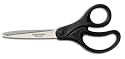 Fiskars Recycled Scissors, 8 Inches, Straight, Pointed, Black (01-004253)
