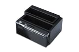 DIGITUS HDD Dual Docking Station fuer 6,4cm 2,5Zoll + 8,9cm 3,5Zoll SATA HDD USB2.0+eSATA hot swap + Clone Funktion inkl. Netzteil