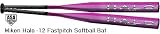 Miken Halo Light Fastpitch Softball Bat, -12
