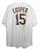 Cecil Cooper Milwaukee Brewers Autographed Majestic Throwback MLB Baseball Jersey Inscribed with 