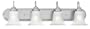 Thomas Lighting Pl7584-63L Homestead Transitionally Styled Energy Star Certified Four-Light Bath Fixture, Painted Bronze