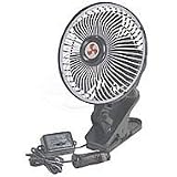 Koolatron 12 Volt Oscillating Automobile Fan