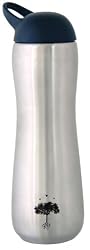 Cascade Stainless Steel Water Bottle with Tree, BPA-free