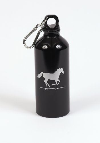Lila Blakeslee Horse Silhouette Aluminum Sports Bottle